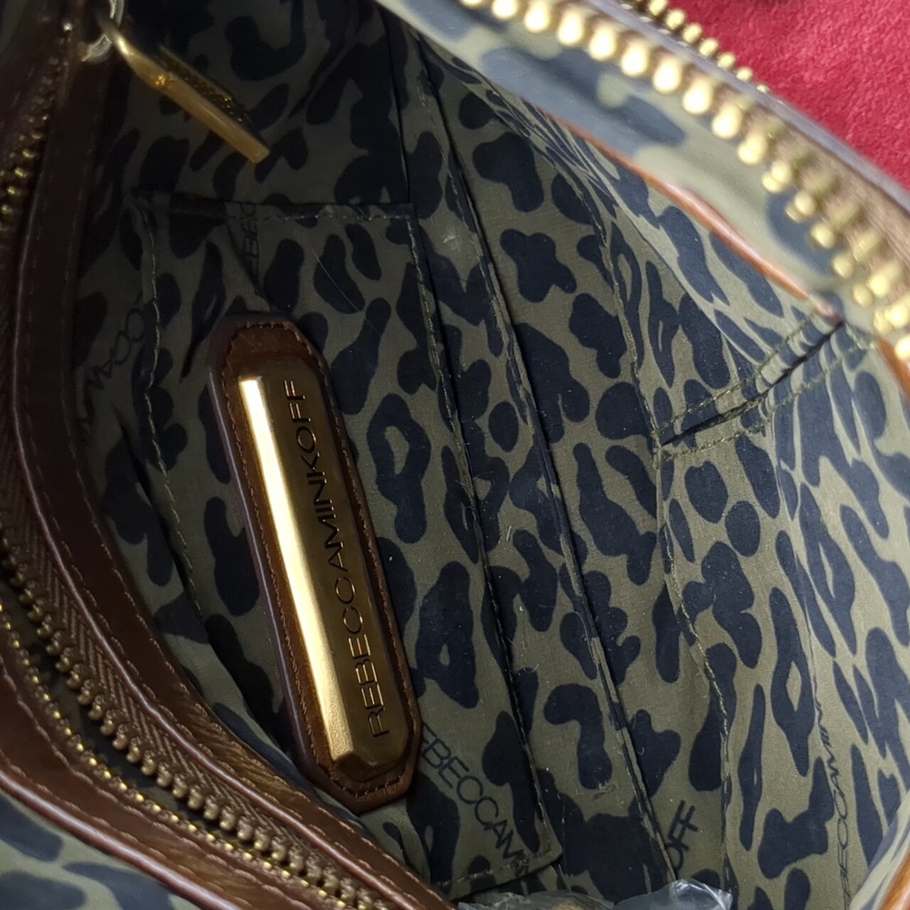 Rebecca Minkoff brown leather and gold bag - Picture 8 of 16